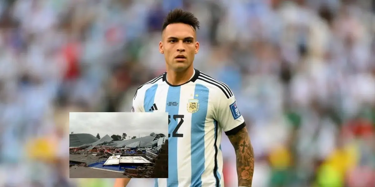 El delantero de la Selección Argentina se expresó por lo sucedido en su ciudad natal.