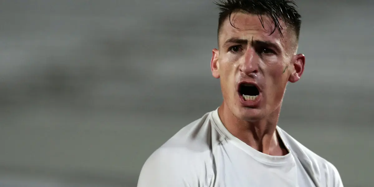 El delantero de River Plate anotó un gol en la victoria ante Vélez.