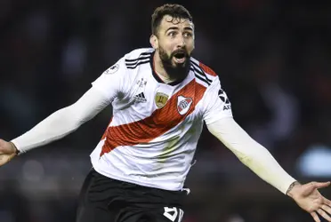 El delantero de River Plate brindó declaraciones mientras se recupera de la fractura en el peroné.