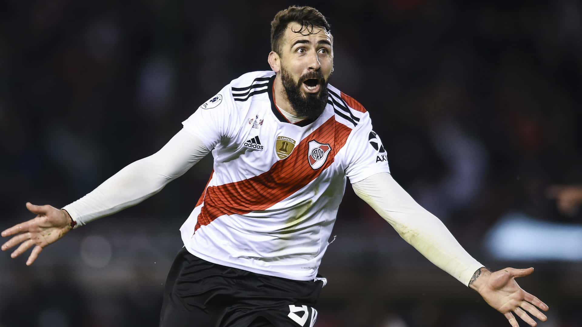 El delantero de River Plate brindó declaraciones mientras se recupera de la fractura en el peroné.