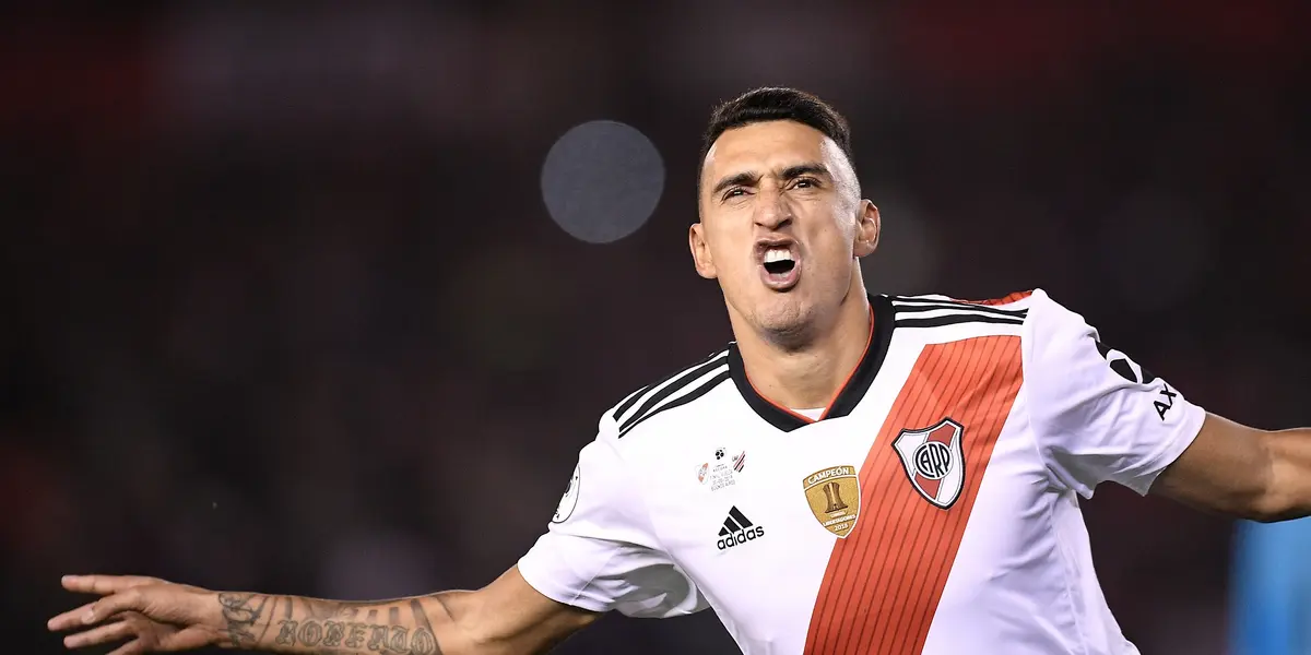 El delantero de River Plate se recupera de una distensión en su aductor izquierdo.