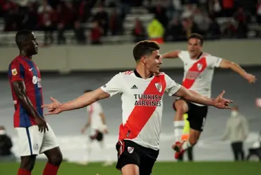 El delantero de River Plate viene de anotarle un triplete a San Lorenzo en el Monumental.