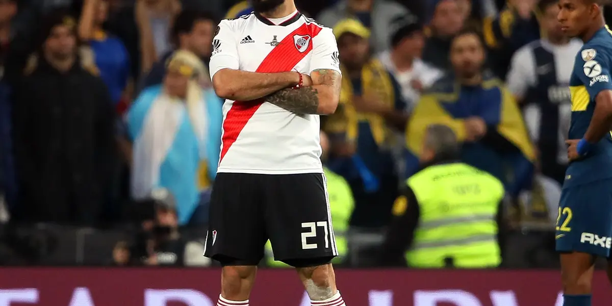 El delantero decidió no seguir en el Millonario.