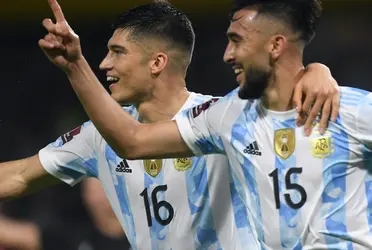 El delantero del conjunto nacional abrió el marcador ante Venezuela por la penúltima fecha de las Eliminatorias.