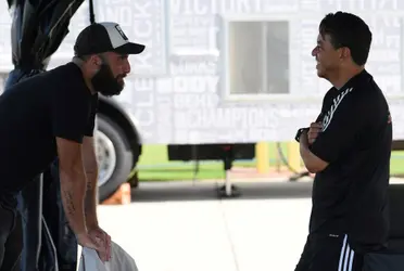 El delantero del Inter Miami llenó de elogios a Julián Álvarez, figura en la victoria por 4-1 ante Newell's.