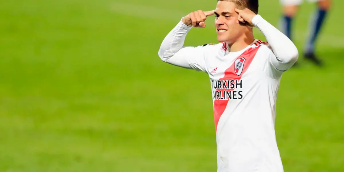 El delantero del Millonario agradeció al Muñeco por sus consejos.