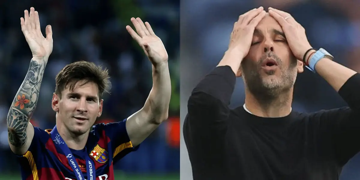 El delantero del PSG, mientras estaba en el Barcelona, se paseó ante un campeón del mundo