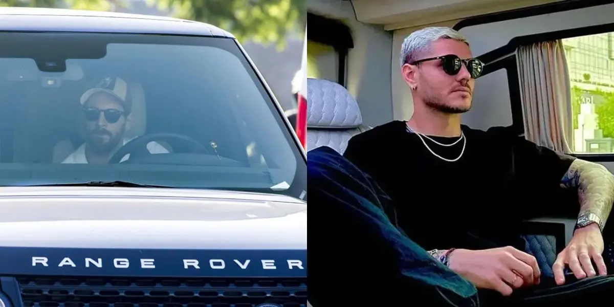 Mientras Messi tiene una Range Rover, Icardi presumió el auto más caro del mundo