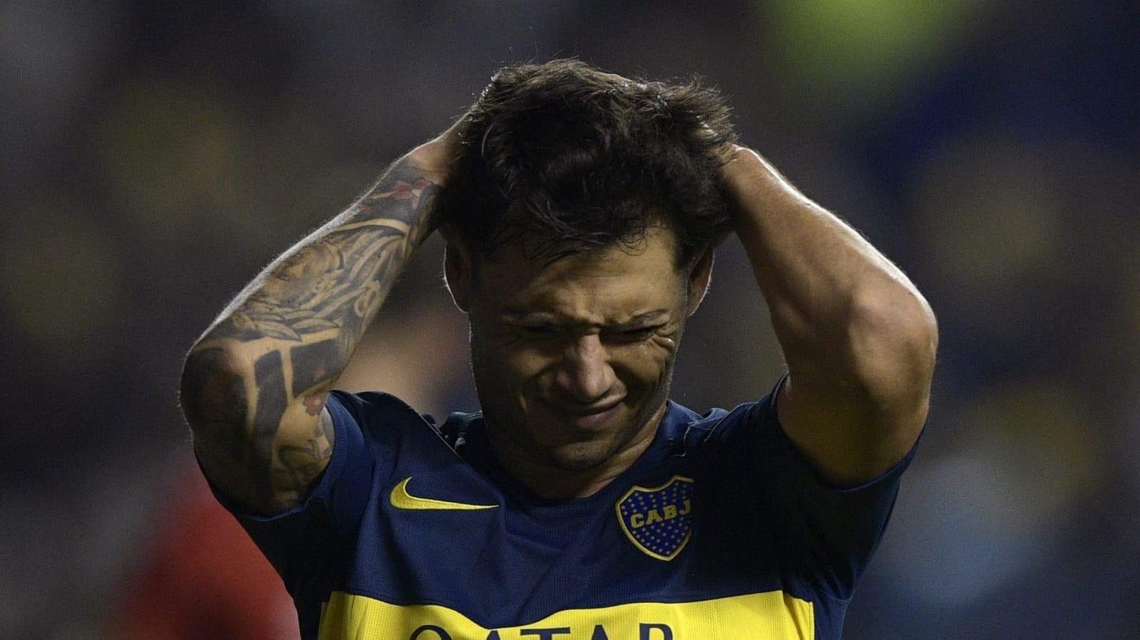 El delantero del Xeneize atravesó varias lesiones desde que llegó al club.