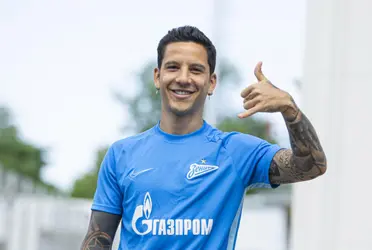 El delantero del Zenit se manifestó en sus redes sociales frente a las críticas de los fanáticos del Millonario.