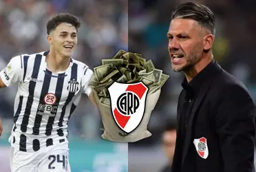 El delantero era uno de los deseos de Demichelis para el Millonario, pero las exigencias de la ‘T’ lo alejan de Núñez.