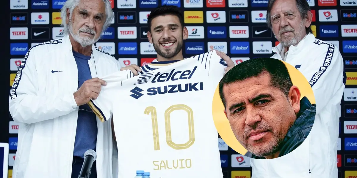 El delantero fue bien tratado en su llegada a Pumas, su nuevo equipo tras una difícil salida del Xeneize.