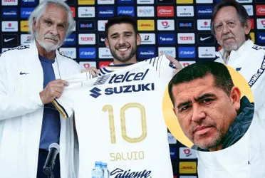 El delantero fue bien tratado en su llegada a Pumas, su nuevo equipo tras una difícil salida del Xeneize.