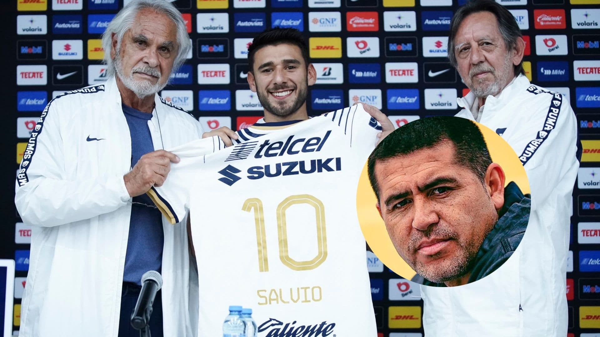 El delantero fue bien tratado en su llegada a Pumas, su nuevo equipo tras una difícil salida del Xeneize.