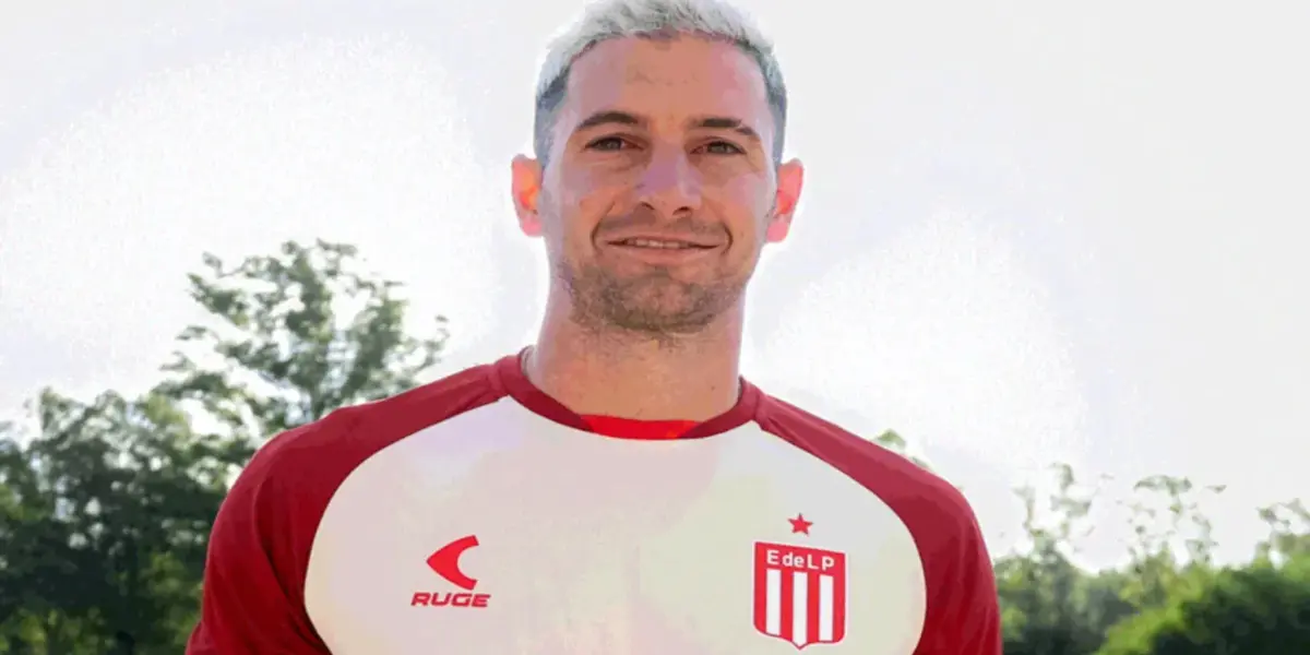 El delantero hizo su debut como jugador de Estudiantes