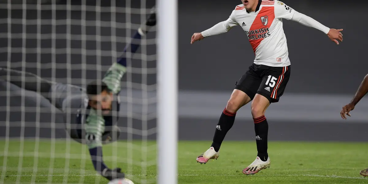 El delantero juvenil del Millonario atraviesa un gran presente futbolístico.