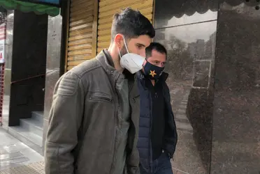 El delantero llegó procedente de Lanús a cambio de 1.750.000 millones de dólares por el 50% del pase.