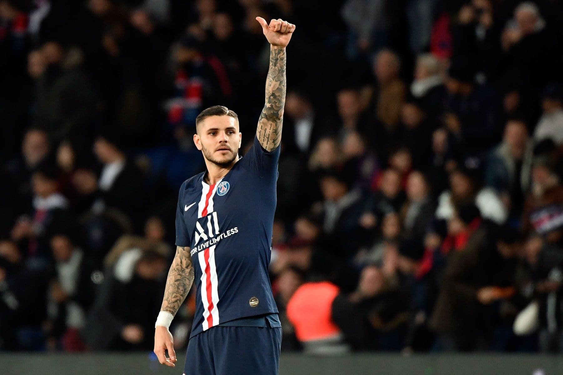 El delantero marcó después de tres meses en la victoria 3 a 0 de PSG sobre Feignies-Aulnoye, por la Copa de Francia.