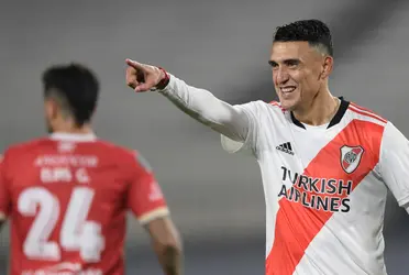 El delantero participó en el 80% de los goles del equipo en este segundo semestre. ¿Llega para el Superclásico ante Boca Juniors?