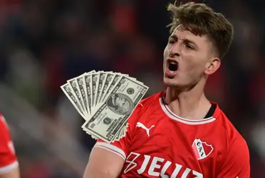 El delantero sanjuanino puede ser traspasado, por lo que el Rojo embolsaría dinero a través de él.