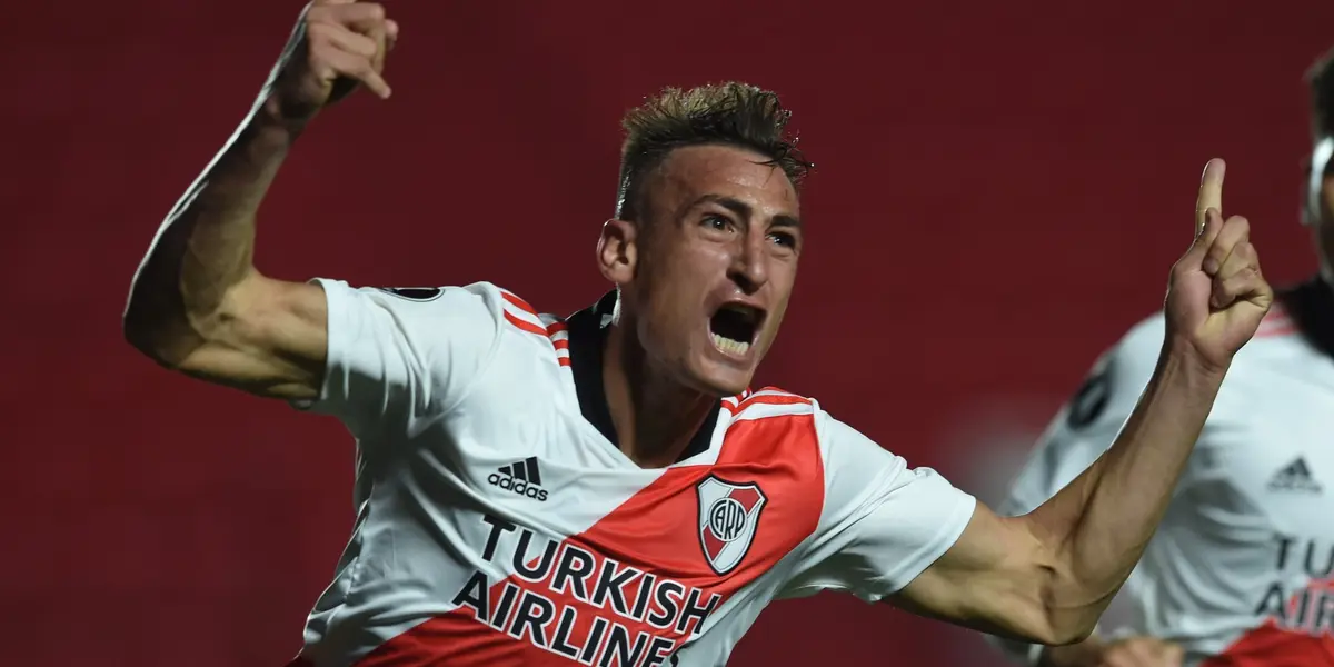 El delantero se deshizo en elogios hacia el colombiano y habló de la actualidad de River.