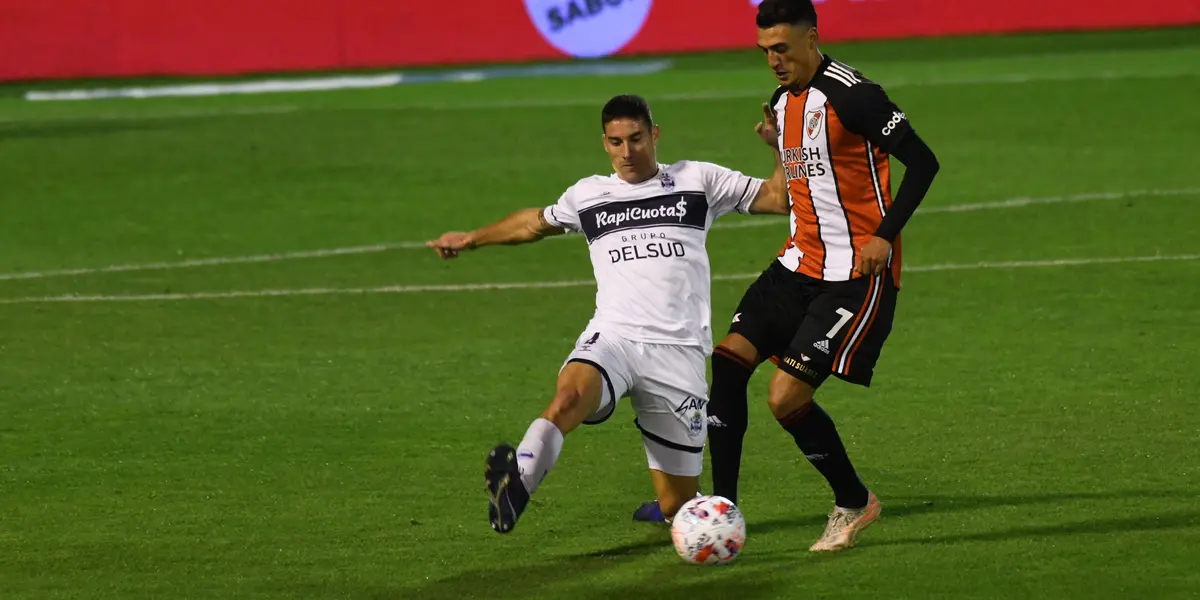 El delantero se lamentó luego del empate ante Gimnasia y Esgrima La Plata por la Liga Profesional.