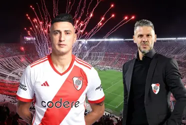 El delantero se recuperó de una sinovitis en la rodilla y Martín Demichelis lo tuvo a su disposición.