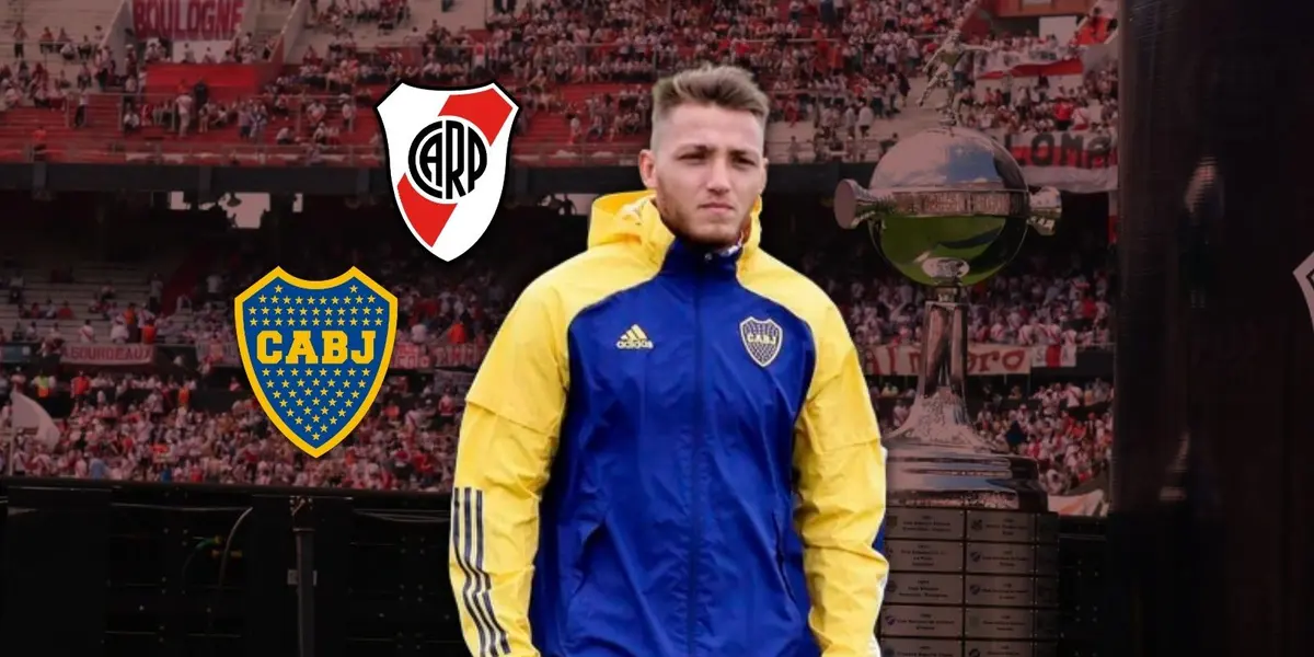 El delantero surgido de Boca Juniors podría terminar llegando al máximo rival en 2024.