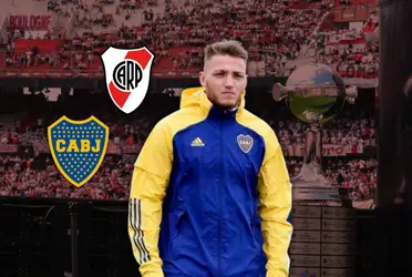El delantero surgido de Boca Juniors podría terminar llegando al máximo rival en 2024.