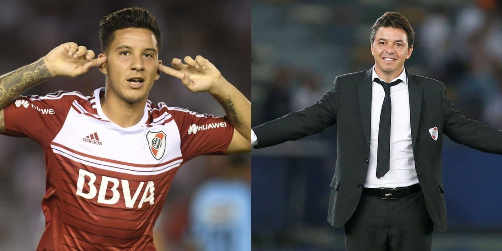 El delantero tiene todo para explotar en la primera del Millonario. El DT tiene mucha confianza en él.
