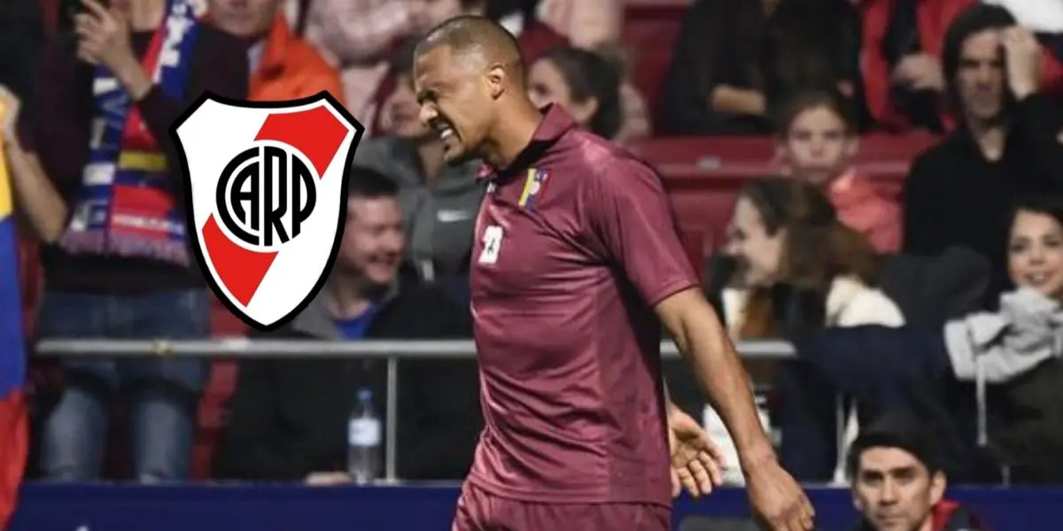 El delantero venezolano hace varios días que está casi confirmado como refuerzo del club, y revelaron los motivos de su ausencia.