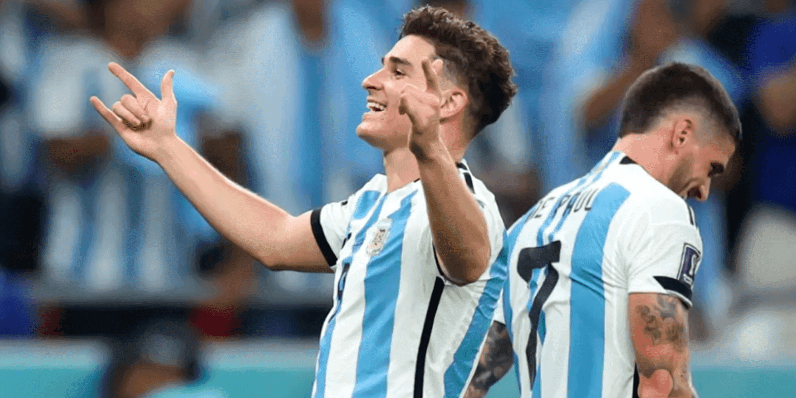 El delantero viene siendo la revelación de la selección argentina en el Mundial de Qatar