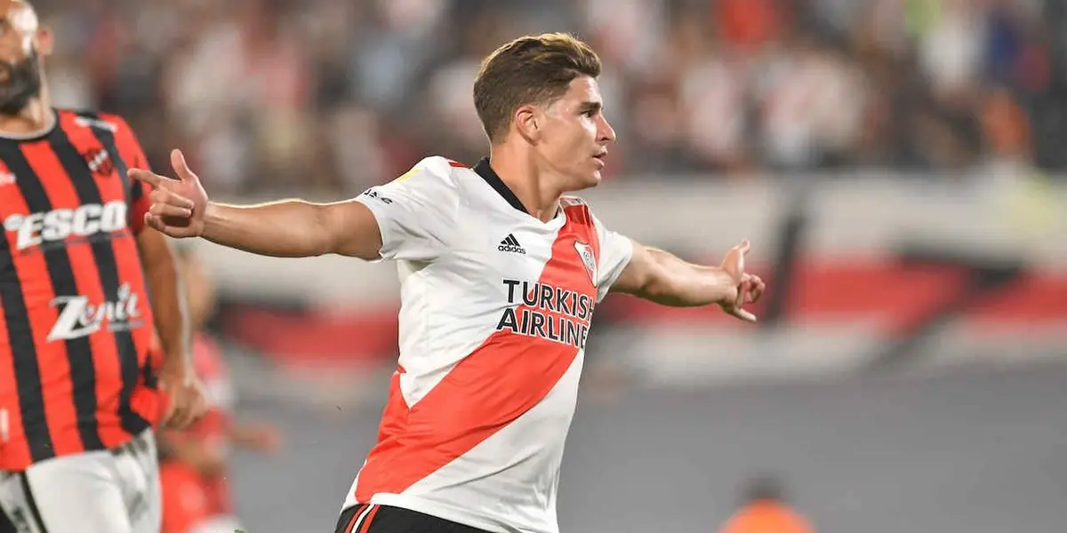 El delantero volvió a trabajar a la par de sus compañeros, situación que alegró a Gallardo y a todos los hinchas del Millo.