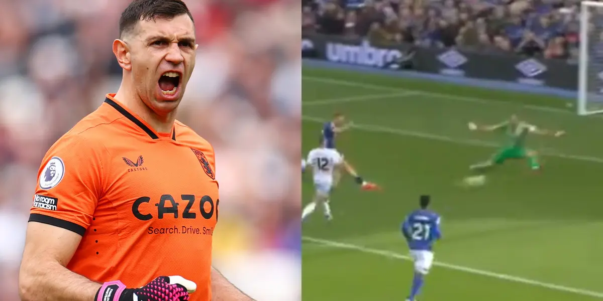 El Dibu sigue teniendo un nivel superlativo (Foto Baires / Edición).