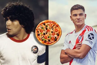 Maradona lo gastó en pizza, lo que hizo Julián Álvarez con su primer sueldo