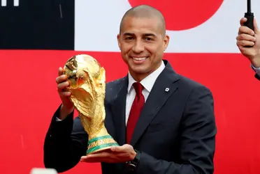 El director técnico de River Plate recibió varios cumplidos del embajador de la Juventus.