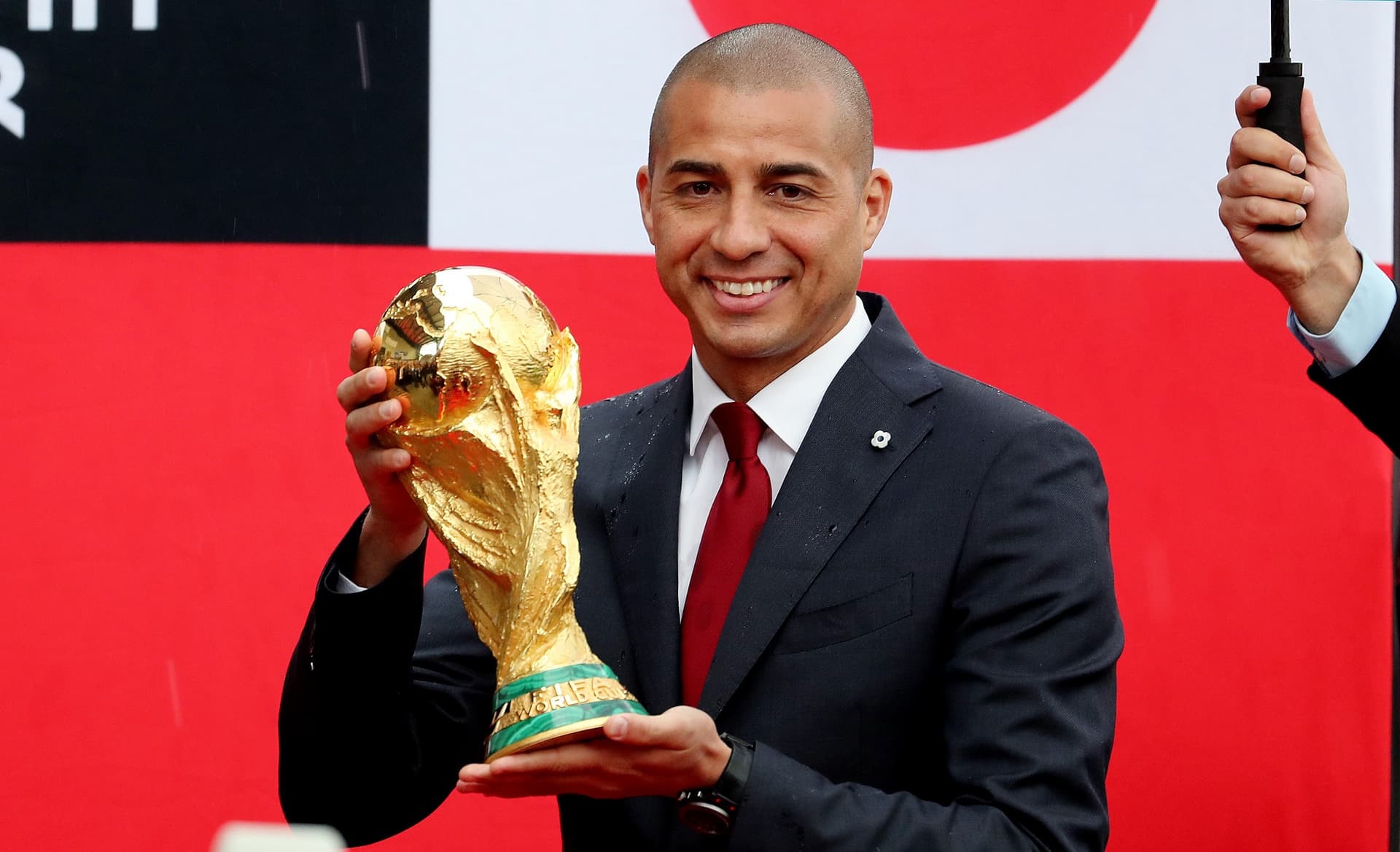 El director técnico de River Plate recibió varios cumplidos del embajador de la Juventus.