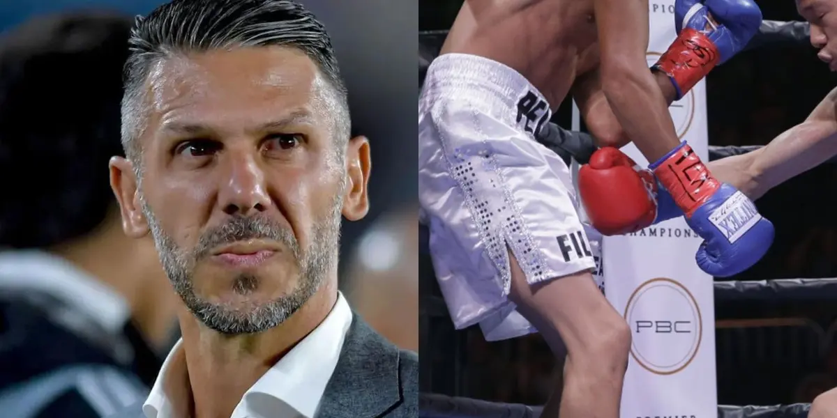 El director técnico del Millonario no puede creer lo ocurrido en este cambio de año.