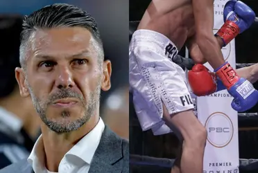 El director técnico del Millonario no puede creer lo ocurrido en este cambio de año.