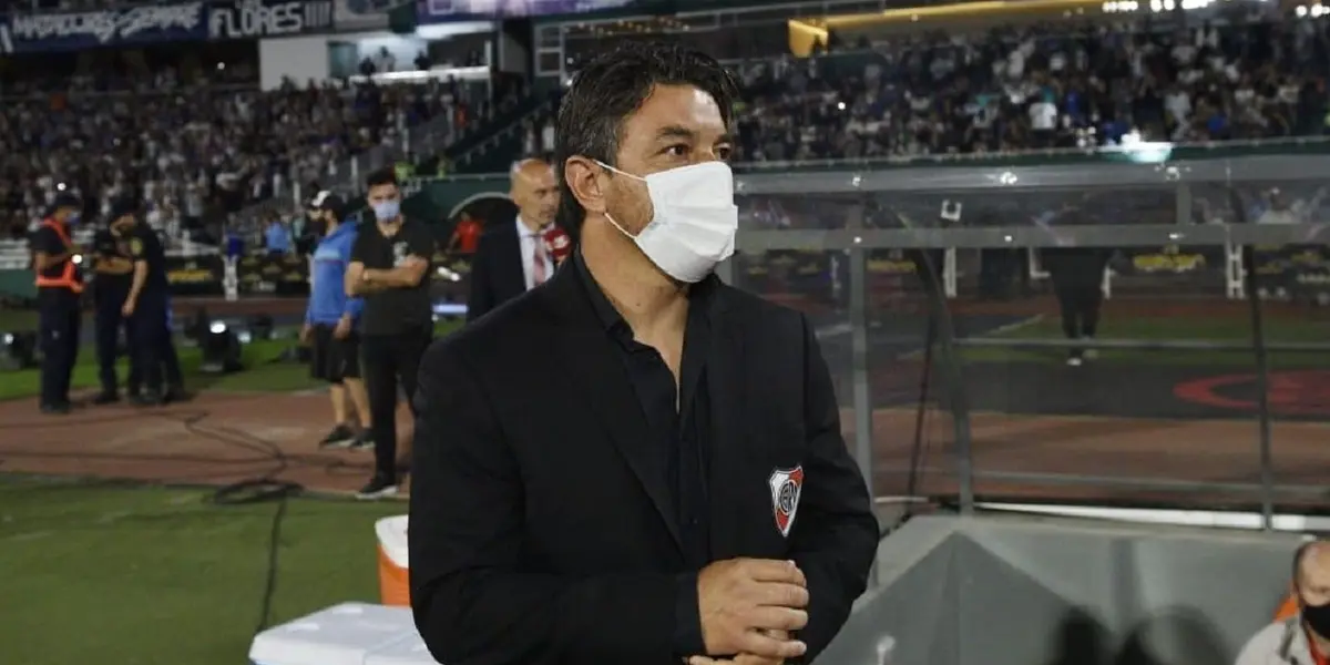 El director técnico del Millonario se mostró orgulloso por la victoria por un jugador menos desde el comienzo del primer tiempo.