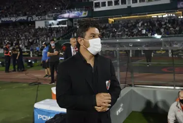 El director técnico del Millonario se mostró orgulloso por la victoria por un jugador menos desde el comienzo del primer tiempo.