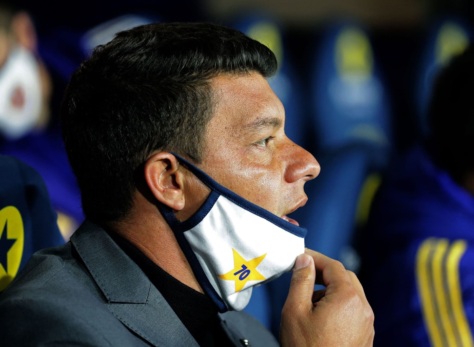 El director técnico del Xeneize habló en conferencia tras el empate sin goles ante la Academia.