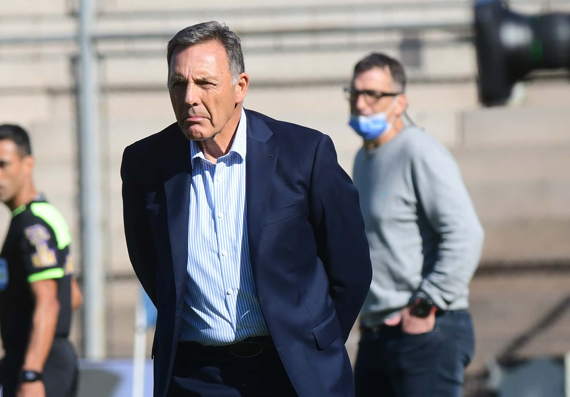 El director técnico del Xeneize se lamentó tras quedar eliminado en las semifinales de la Copa de la Liga Profesional de Fútbol.