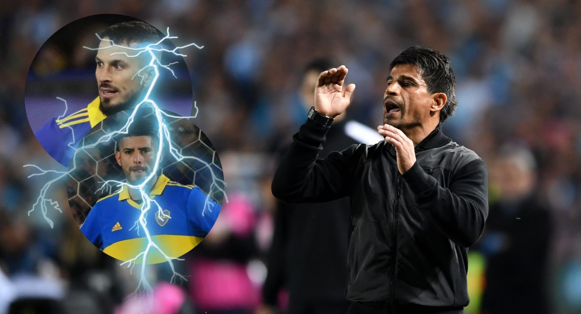 El DT de Boca fue consultado por la pelea y, si bien no dio detalles, aceptó el conflicto en el vestuario de la cancha de Racing.