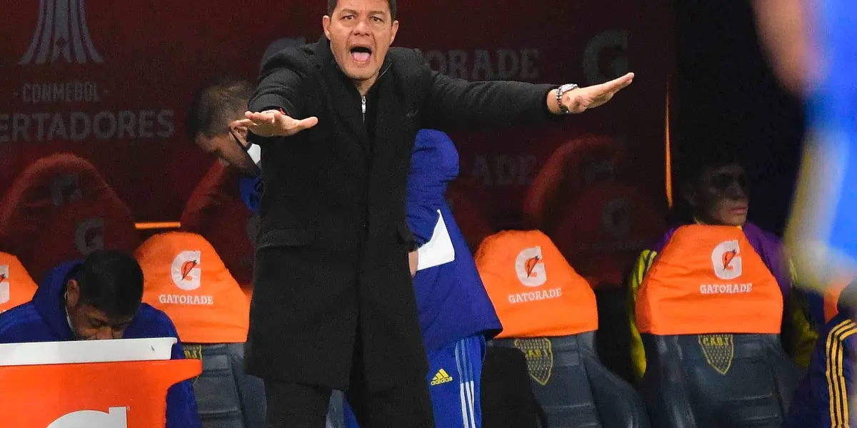 El DT de Boca habló en conferencia de prensa luego de quedar eliminado ante Corinthians.