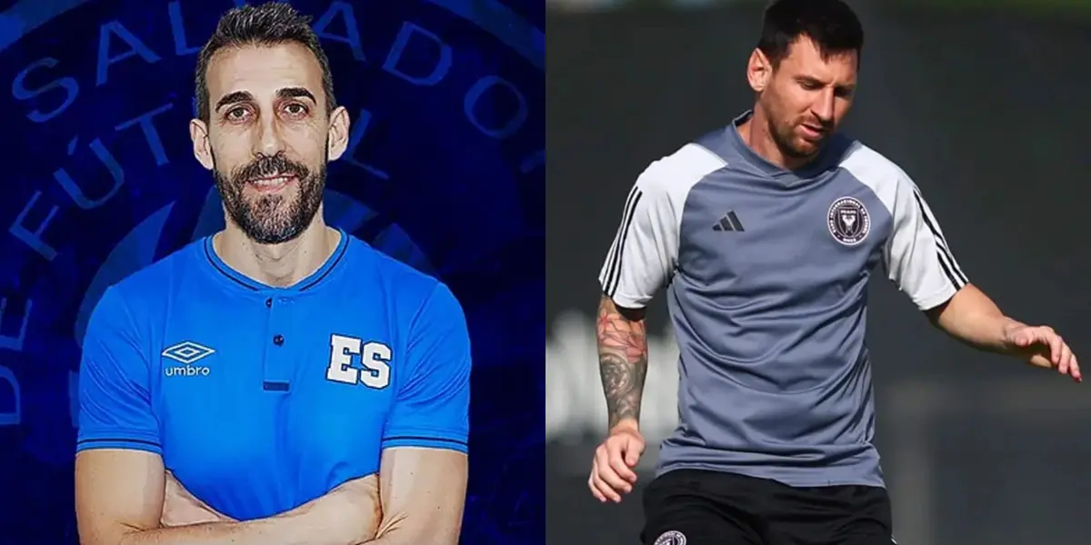 El DT de El Salvador sabe cómo detener a Messi