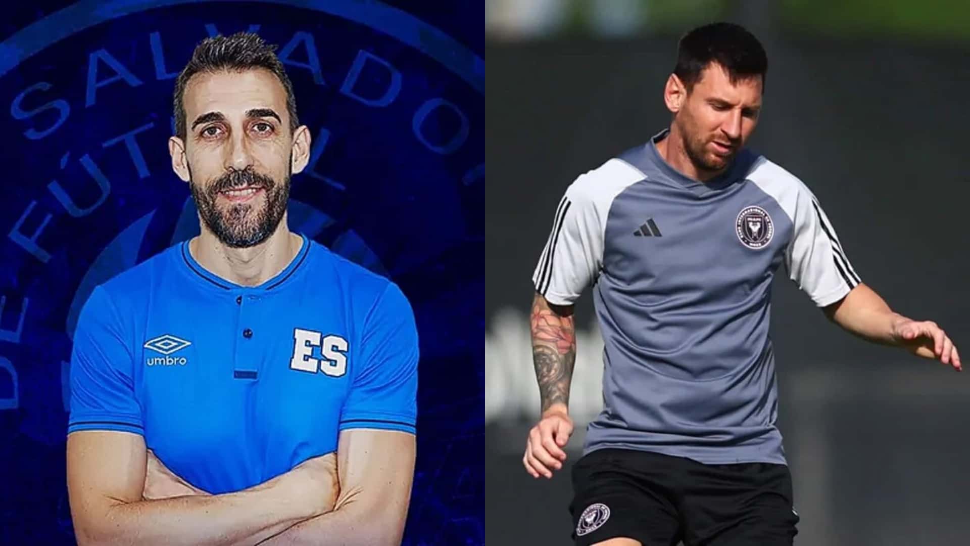 El DT de El Salvador sabe cómo detener a Messi