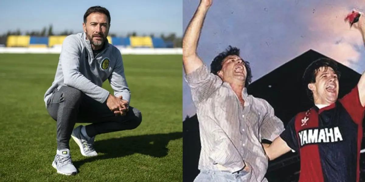 El DT de La Academia Rosarina aduló a una reconocida figura del elenco rojinegro.