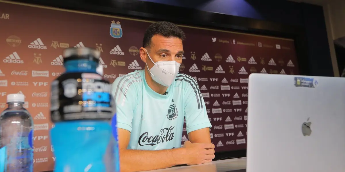 El DT de la Selección Argentina habló en la previa del duelo en Chile y en la conferencia virtual se metió el capitán.