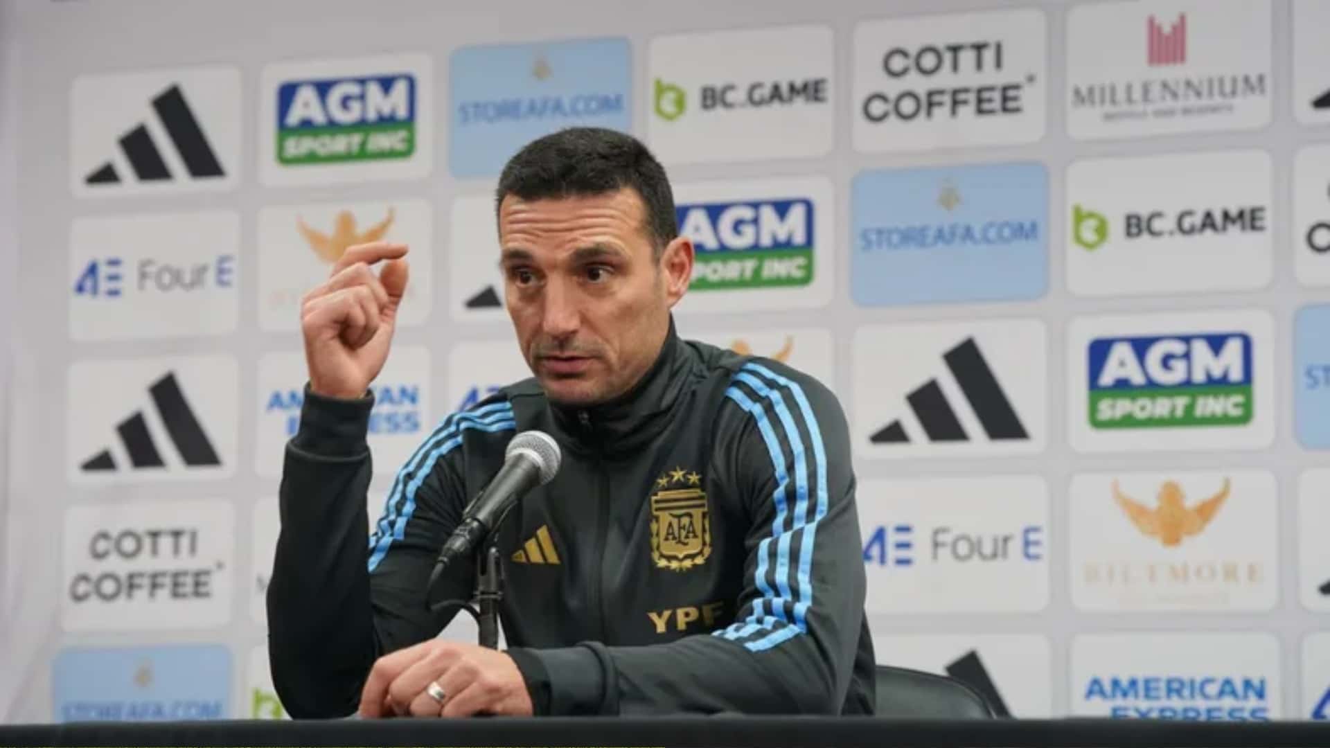 El DT de la Selección Argentina hizo un balance de la gira por los Estados Unidos.